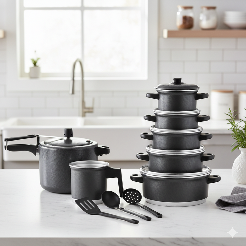 Kit Jogo De Panelas Caçarola