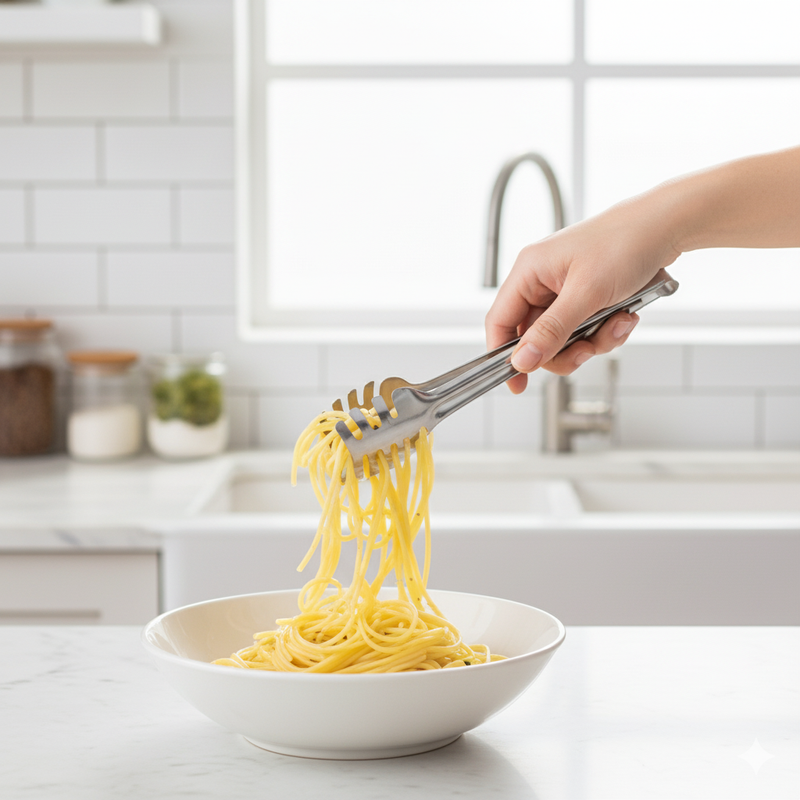 Kit 11 Peças de Utensílios para Cozinha em Aço Inox