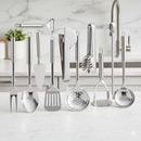 Kit 11 Peças de Utensílios para Cozinha em Aço Inox