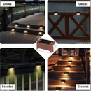 Kit Luz para Jardim Led com Energia Solar