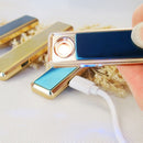 Isqueiros elétricos Portatil Elegante à prova de vento usb.