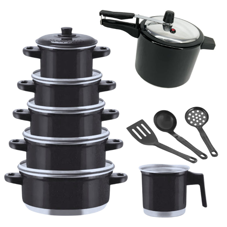 Kit Jogo De Panelas Caçarola