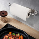 Suporte de papel toalha de aço inoxidável para cozinha.