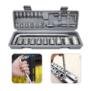 Kit de Ferramentas Soquetes 27 Peças Titanium