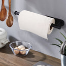 Suporte de papel toalha de aço inoxidável para cozinha.