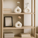 Kit 3  Vasos Nórdico Circular Decorativo de gesso minimalista