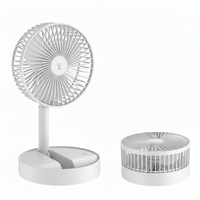 Ventilador Portátil Silencioso Inteligente Com Controle Remoto