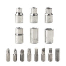 Kit de Ferramentas Soquetes 27 Peças Titanium