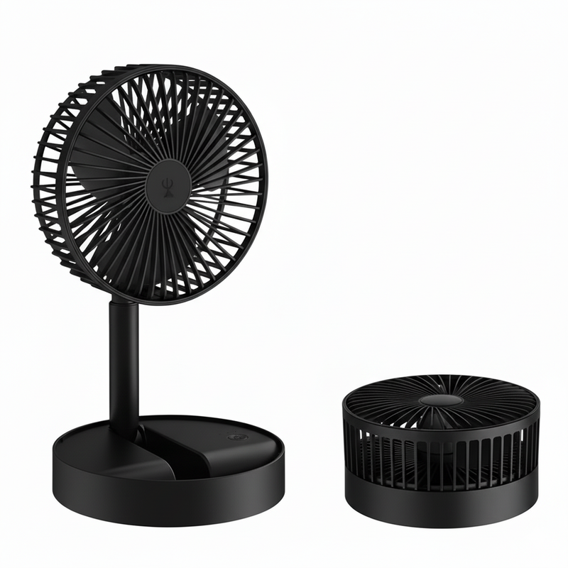 Ventilador Portátil Silencioso Inteligente Com Controle Remoto