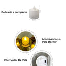 KIt Vela de LED Decorativa 10 Peças Para Ornamentação